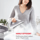 Tefal Express Optimal Steam Generator Iron 2200W with 1.2L Tank 1.6m Power Cord Ceramic Soleplate SV4111G0