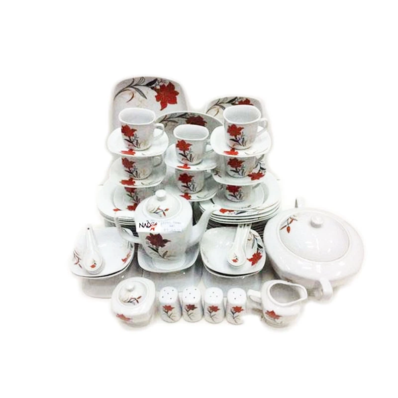 Yaspeco Dinner Set Square 70Pc 1St E9-207-70 1 Yaspeco Dinner Set Square 70Pc 1St E9-207-70