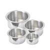 Nadstar Aluminium Sufuria 4pcs No Lid 24-25-26-27