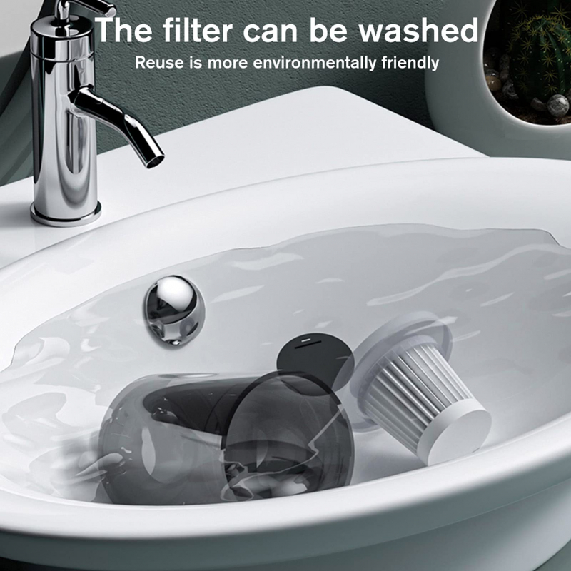 Mini Handheld Vacuum Cleaner Automatic Rechargeable For Dust Dirt For Daily Use White 7 Mini Handheld Vacuum Cleaner Automatic Rechargeable For Dust Dirt For Daily Use White