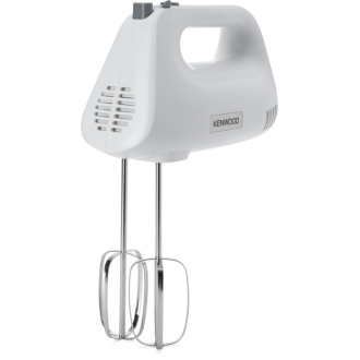 Kenwood Hand Mixer (Electric Whisk) 450W With 5 Speeds + Turbo Button Twin Stainless Steel Kneader And Beater For Mixing Whipping Whisking Kneading HMP30.A0WH