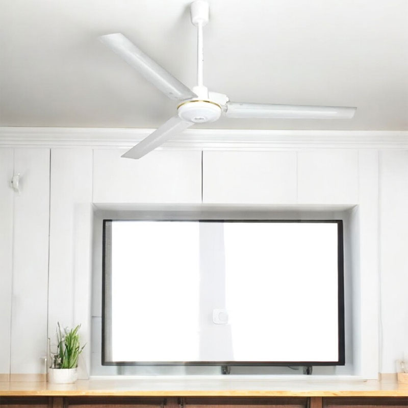 Decakila Ceiling Fan 56&Quot; 3 Blades 70W Indoor Ceiling Fan Brushed Nickel With Brushed Nickel Steel Blades Kefc076W 2 Decakila Ceiling Fan 56&Quot; 3 Blades 70W Indoor Ceiling Fan Brushed Nickel With Brushed Nickel Steel Blades Kefc076W