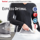 Tefal Express Optimal Steam Generator Iron 2200W with 1.2L Tank 1.6m Power Cord Ceramic Soleplate SV4111G0