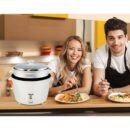 Nikai Rice Cooker 1.8L NonStick 700W Thermostat Control Detachable Power Cord Non-Stick Teflon Coated Inner Pot Aluminum Steamer Keep Warm Function NR672N1