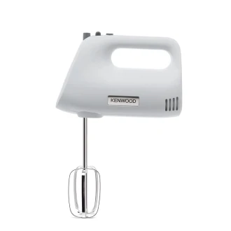 Kenwood Hand Mixer (Electric Whisk) 450W With 5 Speeds + Turbo Button Twin Stainless Steel Kneader And Beater For Mixing Whipping Whisking Kneading HMP30.A0WH