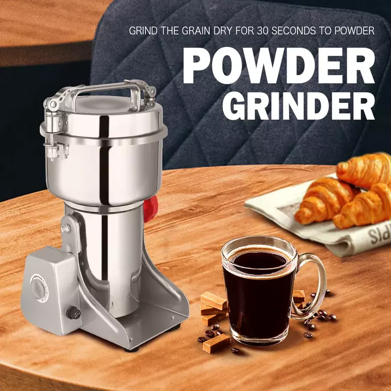 Raf Generic Dry Food Grinder Machine 1480W 200G R.7128 2 Raf Generic Dry Food Grinder Machine 1480W 200G R.7128