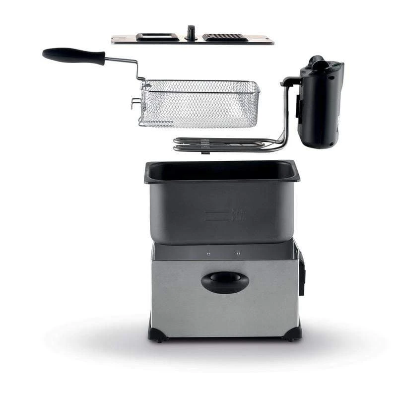 Kenwood Deep Fryer 3L 2000W With View Window And Stainless Steel Lid For Home Kitchen Dfm50.000Ss 3 Kenwood Deep Fryer 3L 2000W With View Window And Stainless Steel Lid For Home Kitchen Dfm50.000Ss