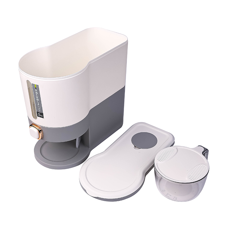 Nadstar Rice Bucket 5Kg Food Grain Storage Container Large Capacity Storage Box 950-2021-5 10 Nadstar Rice Bucket 5Kg Food Grain Storage Container Large Capacity Storage Box 950-2021-5