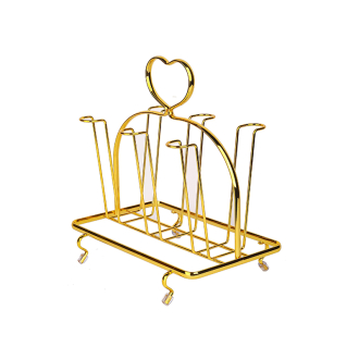 Nadstar Glass Holder Drain Cups Rack Dust-Proof Kitchen Glass Stand Rack HP25-870/HP93117A