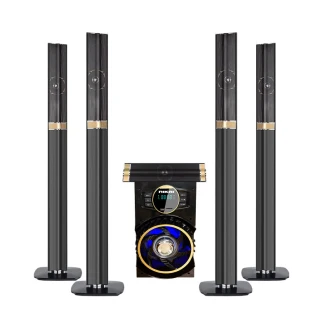 Nikai Home Theater 5.1ch Bluetooth FM USB SD Card Input USB SD Card WMA FM Auxiliary