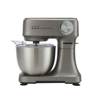 Nikai Kitchen Machine 400W 3.5L Mixer 10 Speed Stand Mixer with Pulse Dough Hook Beaters & Whisk 3.5 Liter Capacity Bowl with Cover NSM350A
