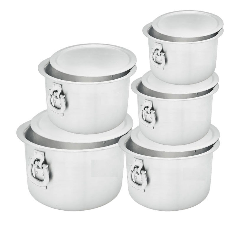 Nadstar Aluminium Sufuria 5Pcs With Lid &Amp; Handle 55L 65L 75L 85L 100L Cookware Set Tope Cooking Pot For Commercial Use - Gauge 7 Kitchen Heavy Duty Tapela 1 Nadstar Aluminium Sufuria 5Pcs With Lid &Amp; Handle 55L 65L 75L 85L 100L Cookware Set Tope Cooking Pot For Commercial Use - Gauge 7 Kitchen Heavy Duty Tapela