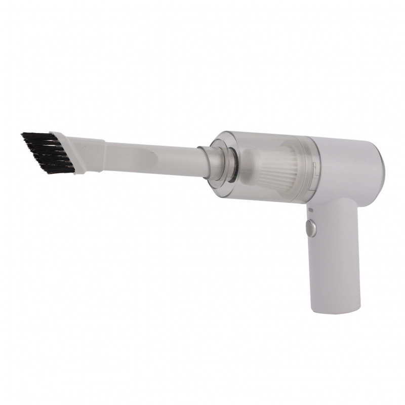 Mini Handheld Vacuum Cleaner Automatic Rechargeable For Dust Dirt For Daily Use White 2 Mini Handheld Vacuum Cleaner Automatic Rechargeable For Dust Dirt For Daily Use White