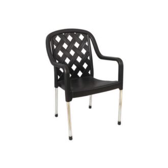 Cello Plastic Chair/Pipe Radial 570 x 550 x 885mm