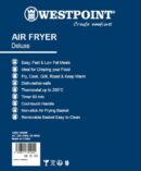 Westpoint Air Fryer with Digital Display 3.5L 1400W WAFY-351422.DN