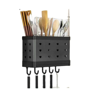 Nadstar Cutlery Set Holder Rack For Kitchen & Home Kitchen Wall Mount HP12-200