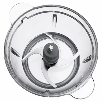 Kenwood Chopper 500W Electric Food Chopper With 600ML Bowl Quad Blade System Stainless Steel Control System Ice Chopper Glass Bowl CHP62.400SI