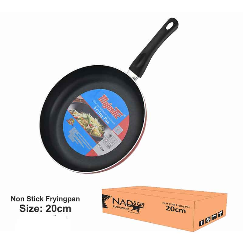 Nadstar Frypan 20Cm Nonstick Interior For Low Fat Healthy Cooking Stainless Steel Fitting Extra Heavy Ceramic Gas Electric &Amp; Hob Fp20 2 Nadstar Frypan 20Cm Nonstick Interior For Low Fat Healthy Cooking Stainless Steel Fitting Extra Heavy Ceramic Gas Electric &Amp; Hob Fp20