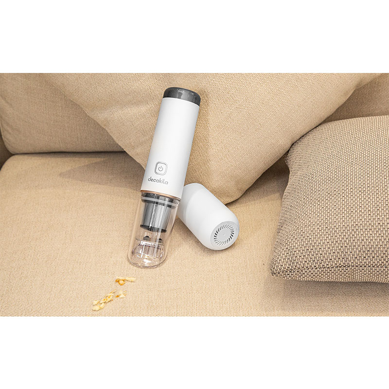 Decakila Portable Vacuum Cleaner 65W W/Usb Working Time 15Min Mini Hand Held Vacuum Cleaner Cmpv001W 4 Decakila Portable Vacuum Cleaner 65W W/Usb Working Time 15Min Mini Hand Held Vacuum Cleaner Cmpv001W