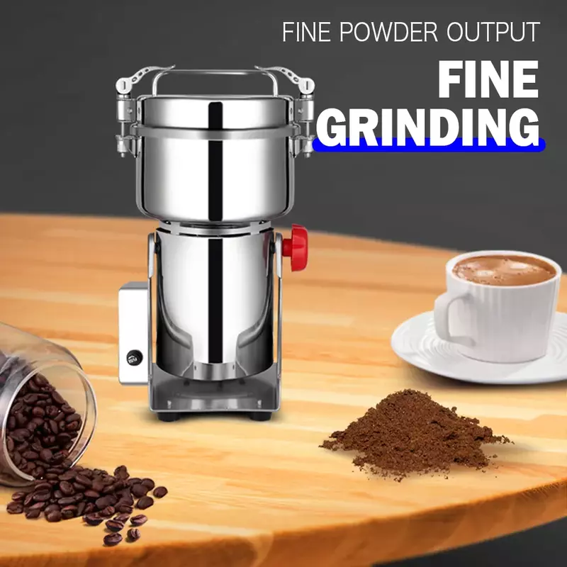 Raf Generic Dry Food Grinder Machine 1480W 200G R.7128 3 Raf Generic Dry Food Grinder Machine 1480W 200G R.7128