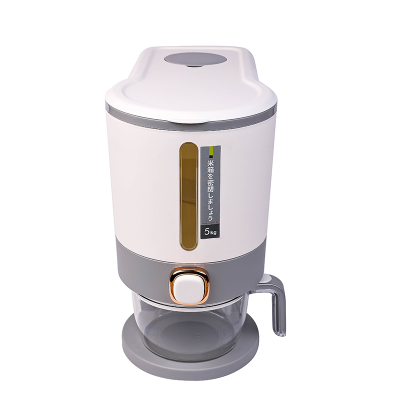 Nadstar Rice Bucket 5Kg Food Grain Storage Container Large Capacity Storage Box 950-2021-5 9 Nadstar Rice Bucket 5Kg Food Grain Storage Container Large Capacity Storage Box 950-2021-5