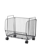 Nadstar Storage Rack Stainless Steel 3 Layers with Wheels Kitchen Standing Storage Rack HP22-029H