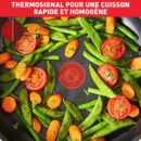 Tefal Super Cook Frypan 32cm Non Stick Thermo Signal 100% Safe Frying Pan Black Aluminium B4590884