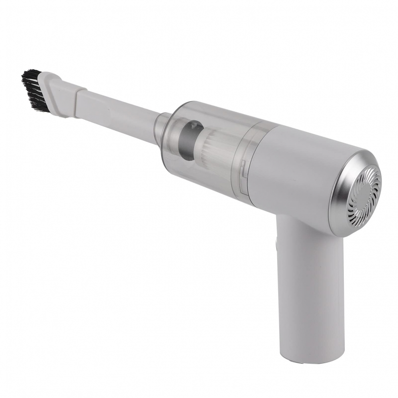 Mini Handheld Vacuum Cleaner Automatic Rechargeable For Dust Dirt For Daily Use White 3 Mini Handheld Vacuum Cleaner Automatic Rechargeable For Dust Dirt For Daily Use White