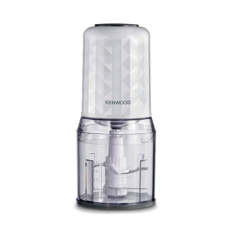 Kenwood Chopper 400W Electric Food Chopper With 500Ml Bowl Dual Speed Stainless Steel Quad Blade Rubber Lid Ice Crush Function CHP40.000WH