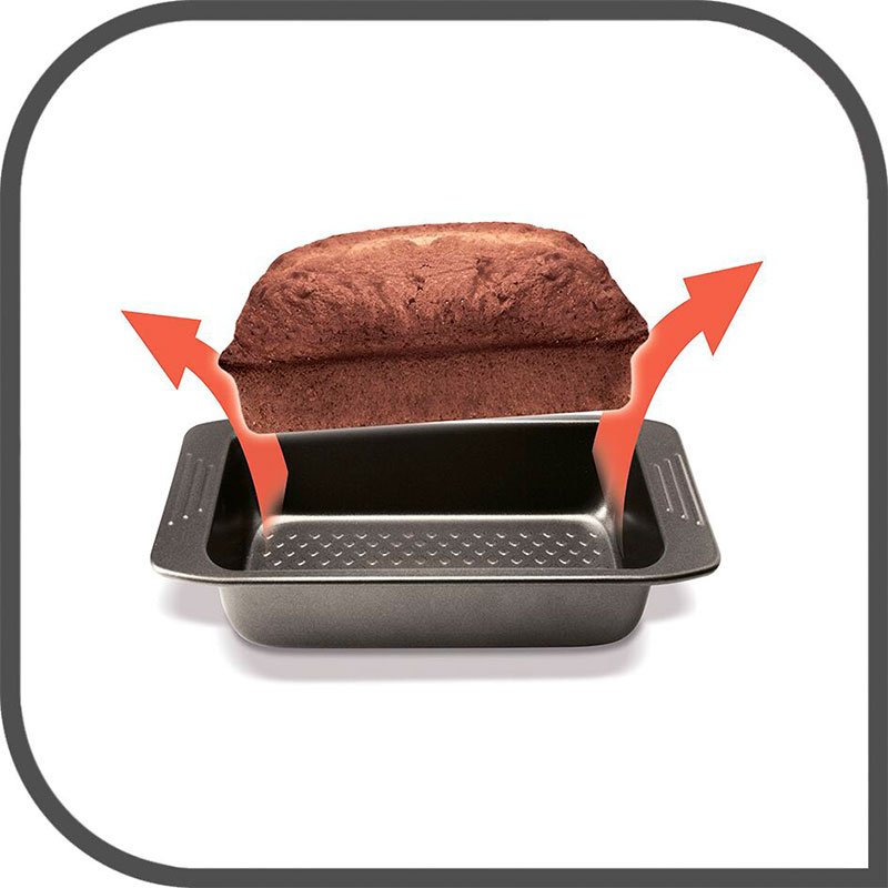 Tefal Easy Grip Baking Mold Square Cake Pan 21X21 Cm Carbon Steel Easy Handling Large H 3 Tefal Easy Grip Baking Mold Square Cake Pan 21X21 Cm Carbon Steel Easy Handling Large H