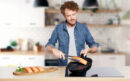 Tefal Unlimited Frypan 26cm Titanium Non Stick Anti Scratch All Hobs Safe Non Stick G6 Unlimited Cast Aluminum G2550502