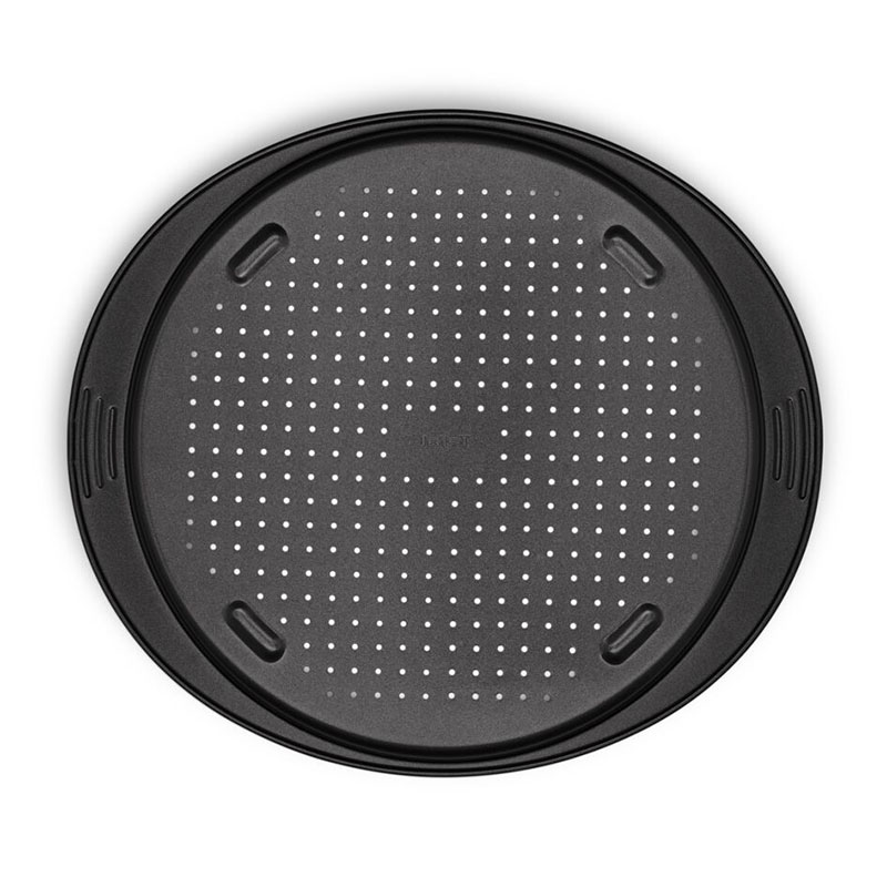 Tefal Easy Grip Pizza Pan Round 34 Cm Carbon Steel Easy Handling Large Handles Non-Stick Coating Easy Release Easy Cleaning Dark Grey J1629045 2 Tefal Easy Grip Pizza Pan Round 34 Cm Carbon Steel Easy Handling Large Handles Non-Stick Coating Easy Release Easy Cleaning Dark Grey J1629045