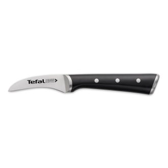 Tefal Ingenio Ice Paring Knife 7cm Ice Force Technology German Stainless Steel Brushed Stainless Steel Black 27.5 x 6 x 2 CM K2321214