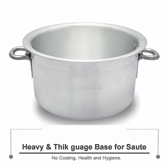 Nadstar Aluminium Sufuria 480L with Lid & Handle 59KG Gauge 5G 5.40MM Aluminium Tapela Patila with Handles Commercial Tope No.84