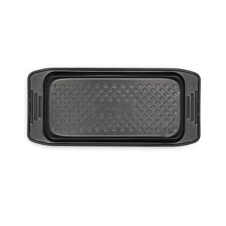 Tefal Easy Grip Baking Mold Cake Pan 12X25 CM Carbon Steel Easy Handling Large Handles Non-Stick Coating Easy Release Easy Cleaning Dark Grey J1625345
