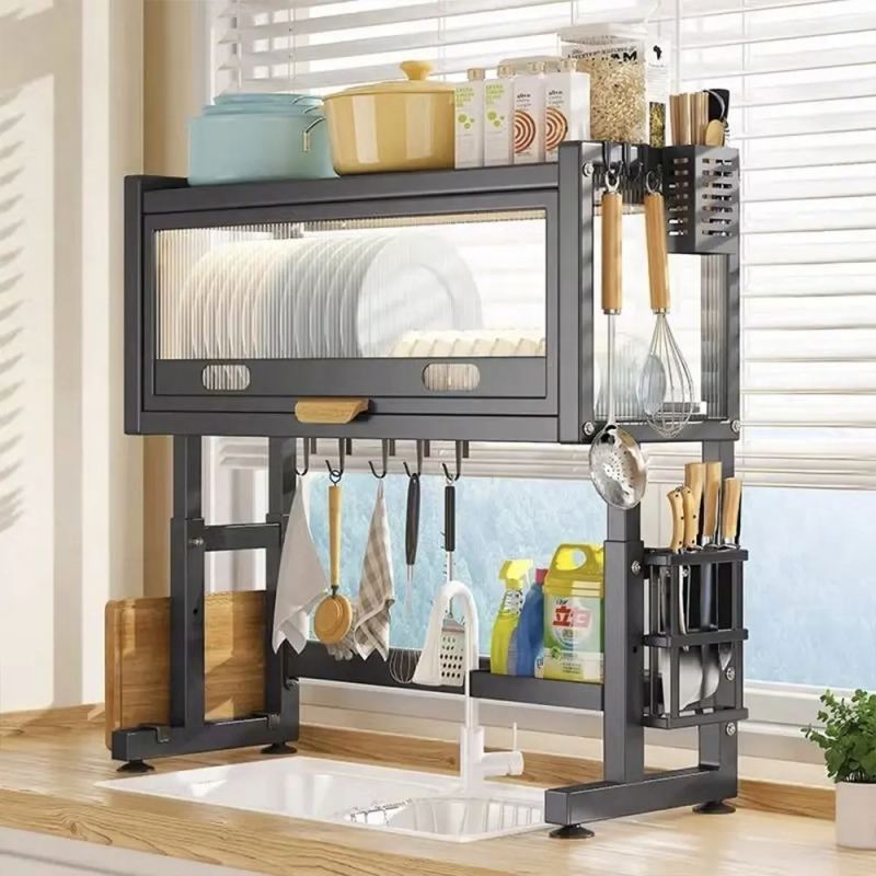 Nadstar Organizer Dish Rack Multi Layer Kitchen Tools Supplies Storage Rack Organizer M30026H 8 Nadstar Organizer Dish Rack Multi Layer Kitchen Tools Supplies Storage Rack Organizer M30026H