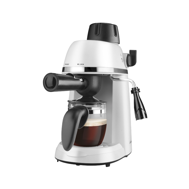 Decakila Espresso Maker 0.24L 800W Die-Casting Aluminum Alloy Boiler With Fronting Function Boil-Dry Protection Kecf007W 1 Decakila Espresso Maker 0.24L 800W Die-Casting Aluminum Alloy Boiler With Fronting Function Boil-Dry Protection Kecf007W