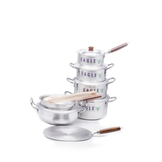 Nadstar Aluminium Casserole Eagle Gift Set 15pcs