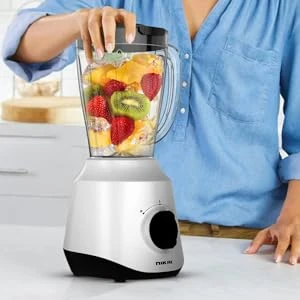 Nikai Blender 1.5L 450W 2 In 1 Unbreakable Pc Jar 3 Speeds Stainless Blades Easy To Clean Detachable Parts Perfect For Blending And Grinding - Nb2511Ax 7 Nikai Blender 1.5L 450W 2 In 1 Unbreakable Pc Jar 3 Speeds Stainless Blades Easy To Clean Detachable Parts Perfect For Blending And Grinding - Nb2511Ax