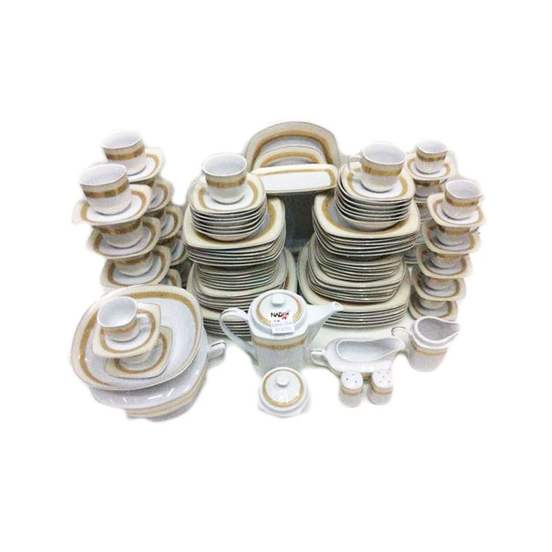 Yaspeco Dinner Set 121Pc 1St G1203Gl 1 Yaspeco Dinner Set 121Pc 1St G1203Gl