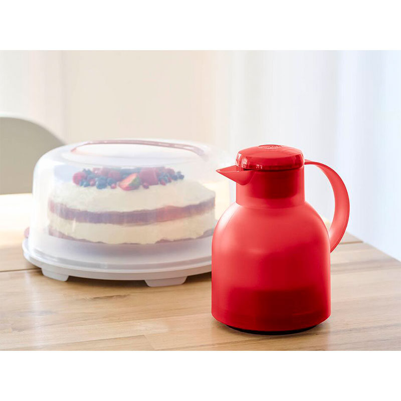 Tefal Samba Jug 1 Liter Aubergine Isothermal Jug Translucent Vacuum Flask Plastic-Polypropylenex (Pp) Glass Liner K3035312 13 Tefal Samba Jug 1 Liter Aubergine Isothermal Jug Translucent Vacuum Flask Plastic-Polypropylenex (Pp) Glass Liner K3035312