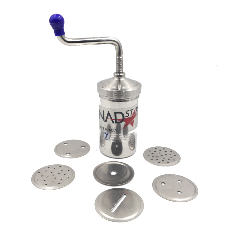 Nadstar Aluminium Tambi Machine Silver Ssno7 Stainless Steel Sev Maker Stainless Steel Sev Sancha Sev Manual Pasta Maker 1 Nadstar Aluminium Tambi Machine Silver Ssno7 Stainless Steel Sev Maker Stainless Steel Sev Sancha Sev Manual Pasta Maker
