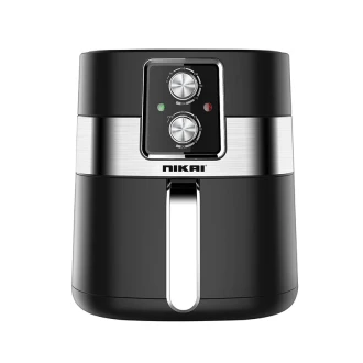 Nikai Air Fryer 3.5L 1300w 30min Timer With Basket Low Oil Cool Touch Temperature Adjustable Low Oil Fryer Healthy Fryer NAF788A-2
