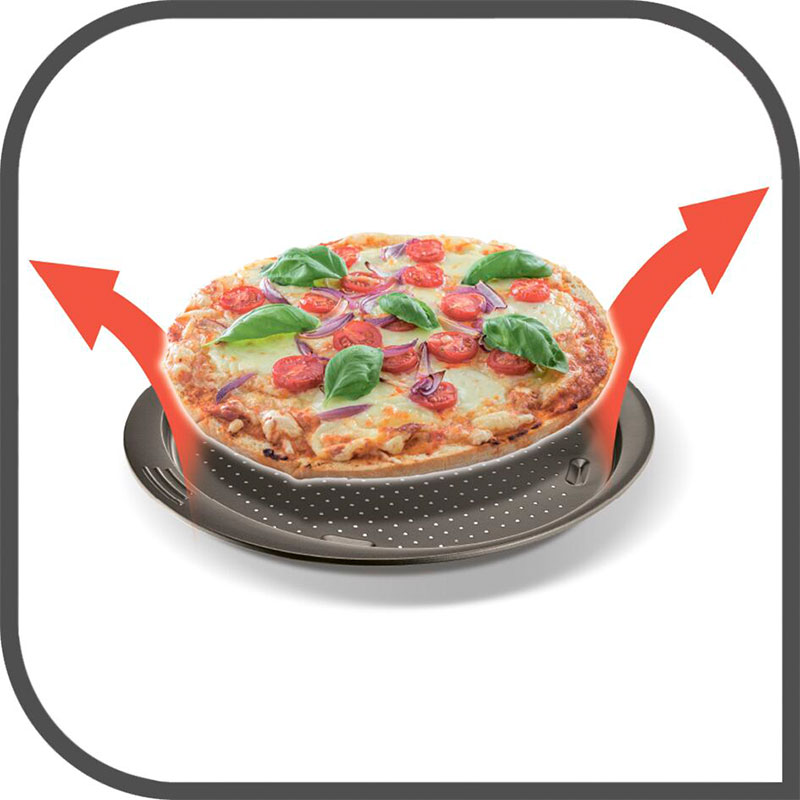 Tefal Easy Grip Pizza Pan Round 34 Cm Carbon Steel Easy Handling Large Handles Non-Stick Coating Easy Release Easy Cleaning Dark Grey J1629045 4 Tefal Easy Grip Pizza Pan Round 34 Cm Carbon Steel Easy Handling Large Handles Non-Stick Coating Easy Release Easy Cleaning Dark Grey J1629045