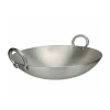 Nadstar Aluminium Karai 17" No9 Heavy Base Aluminum Kadai Deep Frying Kadai with Handle for Kitchen
