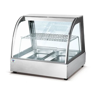 Nadstar Glass Warming Show Case Curved ( 2 Pan) - HW-838