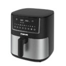 Nikai Air Fryer 5.7L Multifunctional Low Oil Fryer 1650W 11 Cooking Preset Functions Non Stick Coating Pan Overheat Protection Temperature Control Timer Automatic Shut-Off NAF577D