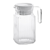 Luminarc Jug Quadro Fridge 0.5L with White Lid V3615/V4067