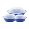 Cello Microwave Bowls H:50mm H:65mm H:80mm