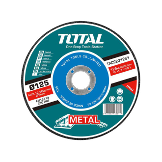 Total Abrasive Grinding Disc 5” for Metal TAC2231251